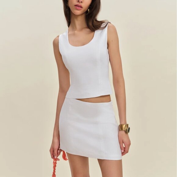 Lindsey Linen Two Piece - Picture 1 of 5